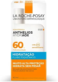 La Roche-Posay, Protetor Solar Facial, Anthelios Hydraox, FPS60, Sem Cor, 40ml