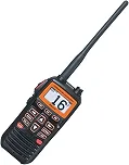 Standard Horizon Rádio VHF portátil HX210, preto