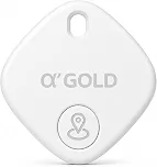 Tag Rastreador GPS Compatível com Find Hub Google Android Smart com Alarme Localizador Sonoro Air Bateria Duradoura, Localiza Chaves, Malas, Pets, Crianças (Branco)