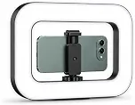 Luz de Preenchimento LED 20W USB-C com Suporte para Celular