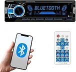 Som Automotivo Roadstar Bluetooth/Micro SD/USB/FM/ISO/MP3/Aux Com Controle Remoto Painel LED Fixo 7 Cores RS2751BR Plus