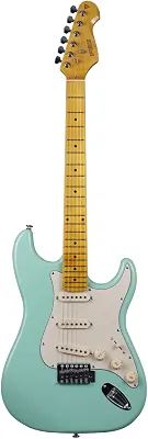 Guitarra PHX Strato Vintage Cor Surf Green 6 Cordas