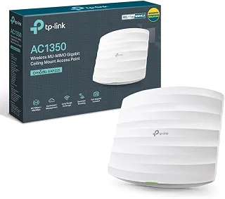 TP-Link Access Point Wireless Gigabit EAP225, MU-MIMO, Dual Band AC1350, Montável em Teto, Seamless Roaming