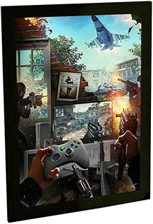 Quadro Decorativo Videogame Retro Gamer Jogos Classicos 04