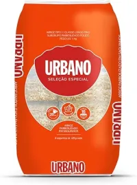 Urbano, Arroz Parboilizado, 8 Saquinhos - 125g cada