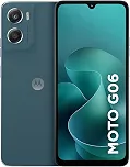 Smartphone Motorola Moto g06-128GB 4GB RAM + 8GB Ram Boost e Camera 50MP com AI Bateria de 5200 mAh Tela 6.9' - Azul Marinho