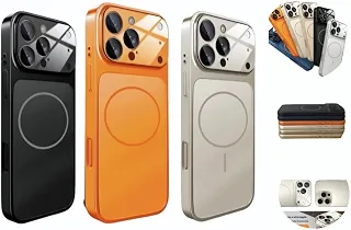 Capa para iPhone Transforma em iPhone 17 Pro Max Luxo, Preto, 17