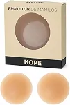 Protetor Mamilo HOPE - Original - invisível, Cor Nude, silicone, ultra fino, reutilizável, Conforto e Proteção