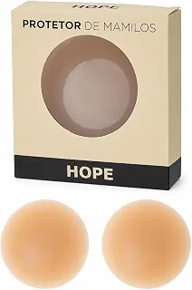 Protetor Mamilo HOPE - Original - invisível, Cor Nude, silicone, ultra fino, reutilizável, Conforto e Proteção