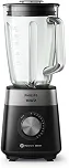 Philips Walita Liquidificador Série 5000 Jarra de Vidro 2L 1200W, Preto
