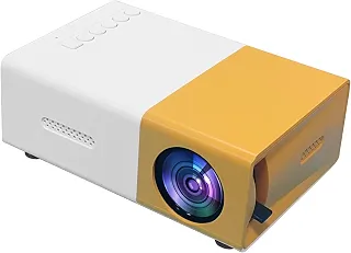 Mini projetores portáteis de LED 1080p, projetor de cinema para festas em casa, espelhamento de tela para telefones (versão atualizada mais recente)