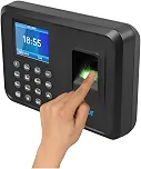 Relógio Ponto Biométrico Digital MK-600, Preto, Bivolt, USB, 2,8 Polegadas, até 150.000 Registros, para Funcionários