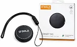 Alpha Gold Pro Smart Tag Localizador Bluetooth TCD-06F para Android | Rastreador de Crianças Pet Malas Carros Bicicletas | Compatível com Google Find Hub | Resistente à Água IPX6 | Preto
