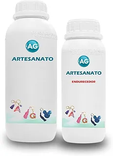 Resina Epoxi Para Artesanato Alta Viscosidade Ag 300g