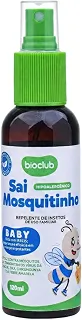Repelente Infantil Spray – Hipoalergênico Baby para Crianças e Gestantes contra Dengue Zika Chikungunya Febre Amarela | Sai Mosquitinho - BioClub