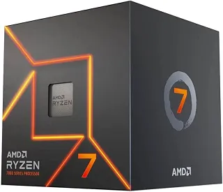 Processador AMD Ryzen 7 7700 Box(AM5/8Cores/16Threads/5.3GHz/40MB Cache/Radeon Graphics/Cooler Wraith) C/Video
