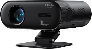 Bettdow Projetor 4k [Netflix-Licensed], Projetores Portatil 14000 Lumens Full Hd 1080p Compatível Com Android 13, Design à prova de poeira, Retroprojetor WiFi 6 BT 5.2,Foco Automático (preto)