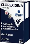 Sabonete Clorexidina Veterinario Antibacteriano Dermatologico Cães Gatos