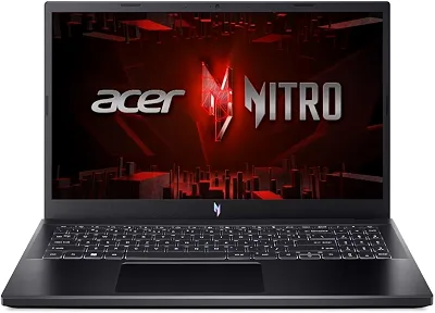 Notebook Acer Nitro V15 ANV15-51-58AZ 13ª Geração Intel Core i5-13420H, 8GB RAM, 512GB SSD, NVIDIA RTX 3050, 15.6" FHD LED IPS 144Hz, Windows 11, Preto, Retroiluminado