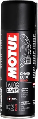 SPRAY LUBRIFICANTE DE CORRENTES MOTOS STREET RUA MOTOBOY URBANO - MOTUL - C2+ PLUS CHAIN LUBE - 200 ML