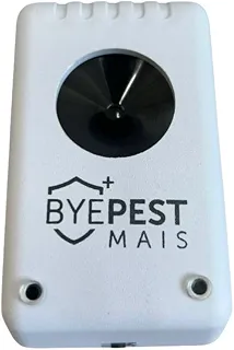 Repelente Eletrônico Ultrassonico Byepest Mais - Contra Ratos Morcegos e Pombos | Tecnologia Microcontrolada e 5 modos de Operação. (1)