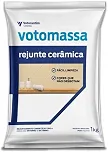 Rejunte Flexível Branco 1kg Para Acabamento Uniforme em Juntas