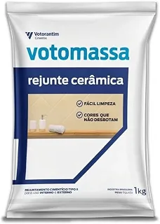 Rejunte Flexível Branco 1kg Para Acabamento Uniforme em Juntas