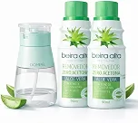 Dosador Pump + Removedor de Esmalte Aloe Vera, 2 Frascos 90ml