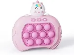 Fast Push Game Pop It Mini Gamer Console Anti Stress Eletrônico Fidget Brinquedo De Apertar Desenhos (Unicornio)