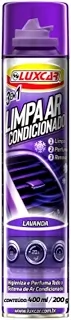 Luxcar Limpa Ar Condicionado 400ml – Limpa Todo o Sistema com Agradável Fragrância
