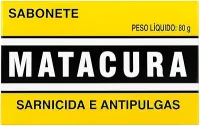 Sabonete Matacura Antipulgas e Carrapatos 80g para Cães e Gatos – Sarnicida e Higienizador Pet