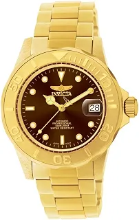 Relógio automático masculino Pro Diver, 11240, Marrom, Mergulhador