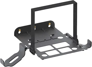 Suporte de parede ZyvermontX Rack de aço para suporte de console de