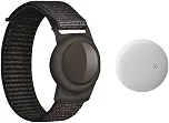 Pulseira de relógio com localizador GPS em tempo real para crianças, adolescentes com necessidades especiais e idosos - Funciona com iOS Find My APP A