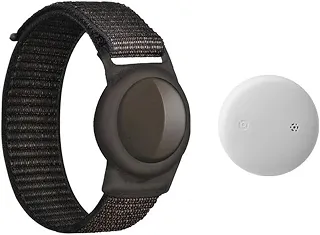 Pulseira de relógio com localizador GPS em tempo real para crianças, adolescentes com necessidades especiais e idosos - Funciona com iOS Find My APP A