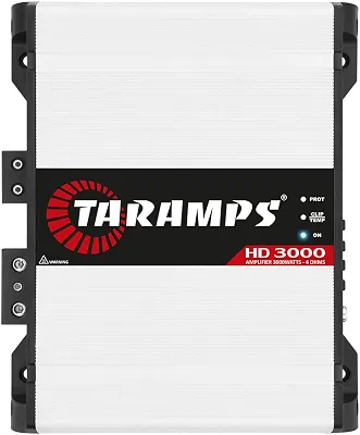 Módulo Taramps HD 3000 4 ohms 3000 W RMS Amplificador Som Automotivo
