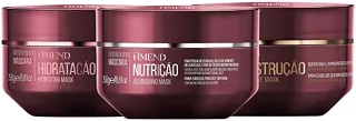 Kit Cronograma Capilar Amend Essencial 3x250g