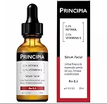 Sérum Facial Retinol 0,3% e Vitamina E 0,5%, Anti-idade, Hipoalergênico, pH 5,5-6,5, 30ml