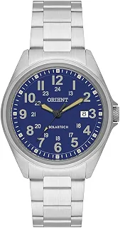 Relógio Orient Masculino Solar Solartech Mbss1492 Azul Aço
