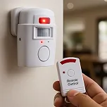 Kit Alarme Residencial Premium Sem Fio, Sensor, Sirene, Controle, VARENZIA