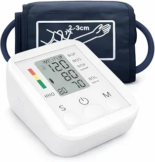 Monitor de Pressão Arterial Digital Automático de Braço com Display LCD