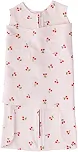 Casulo de Anjo, Saco de Dormir Swaddle em Algodão Rosa Cereja Tamanho:P - (3 a 6 meses);Cor:Rosa