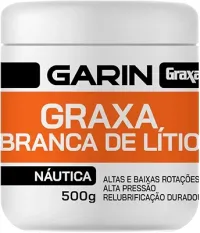 Graxa De Lítio Garin Branca Nautica 500g