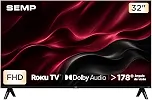 Smart TV Semp 32 Polegadas LED Full HD S42R Roku TV Wi-Fi Dolby Audio Brilho até 220 Nits 32S42R