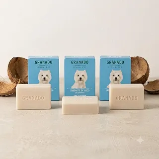 Kit Econômico - 3 Sabonetes de Coco Granado Pet 100g