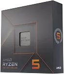 Processador AMD Ryzen 5 7600X Box (AM5/6 Cores/12 Threads/5.3GHz/38MB Cache/Radeon Graphics) Com Vídeo/Sem Cooler