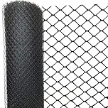 Tela Plástica Multiuso Reforçada 1,5m x 5/10/15m Horta Jardim Galinheiro (15 Metros 25mm)