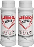 Kit com 2 Inseticida Jimo em Pó Elimina Formigas Traças Baratas Pulgas Formigas De Longa Duração