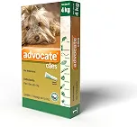 Advocate® Multiproteção contra pulgas, vermes, sarnas em Cães de até 4Kg 0,4 mL - 1 Bisnaga