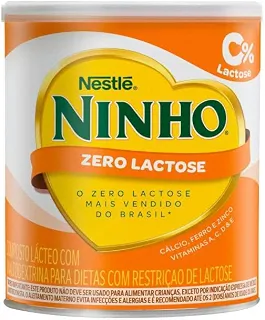 Leite em Pó Ninho Forti+ Zero Lactose, 380g